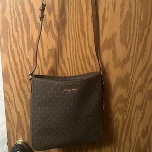 Michael Kors Dark Brown Messenger Bag
